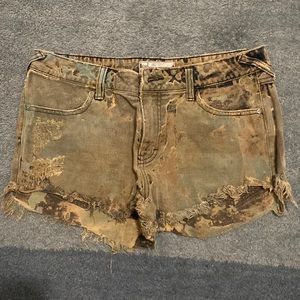 Free people Jean shorts